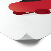 クリスマスを飾る可愛い子供 ポスター (角)