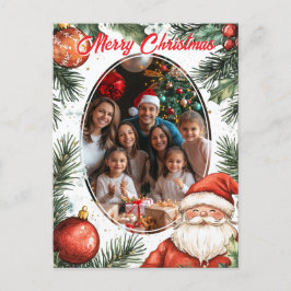 クリスマスを飾る シーズンポストカード