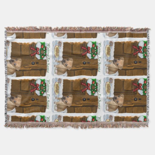 クリスマスを飾る スローブランケット (正面)