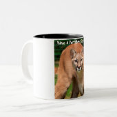 クリスマスを飾る ツートーンマグカップ (正面左)