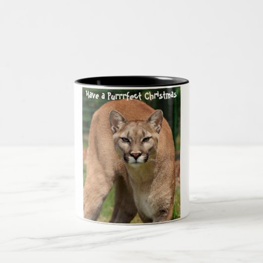 クリスマスを飾る ツートーンマグカップ (中央)