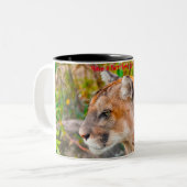 クリスマスを飾る ツートーンマグカップ (正面左)