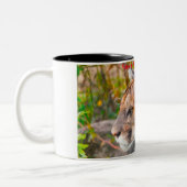 クリスマスを飾る ツートーンマグカップ (左)