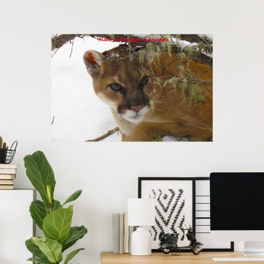 クリスマスを飾る ポスター (ホームオフィス)