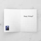 クリスマスアイコンカード-メリーおよびベビーイエス・キリスト シーズンカード (内部)