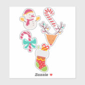 クリスマスアイコンステッカーパック シール (シート)