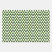 クリスマスアイコンデザイン折り返し紙セット ラッピングペーパーシート (正面3)