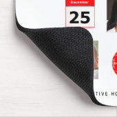 クリスマスアイコンフォトコラージュ記念モダン品 マウスパッド (コーナー)