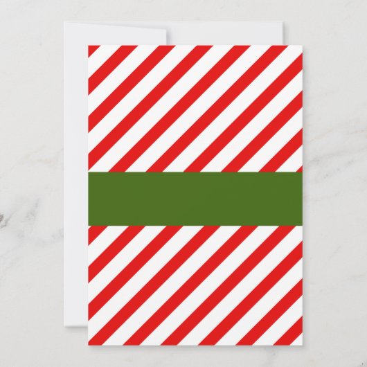 クリスマスアイススケートで滑るパーティの招待状 招待状 (裏面)