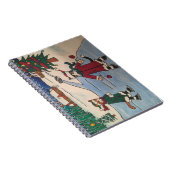 クリスマスアイススケートで滑る ノートブック (右側)