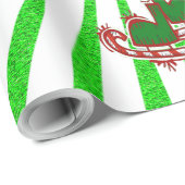 クリスマスアイススケート –  ラッピングペーパー (ロールコーナー)