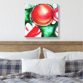 クリスマスアイテム キャンバスプリント (インサイチュ (寝室))