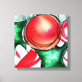 クリスマスアイテム キャンバスプリント