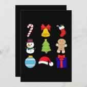 クリスマスアイテム セーブザデート (正面/裏面)