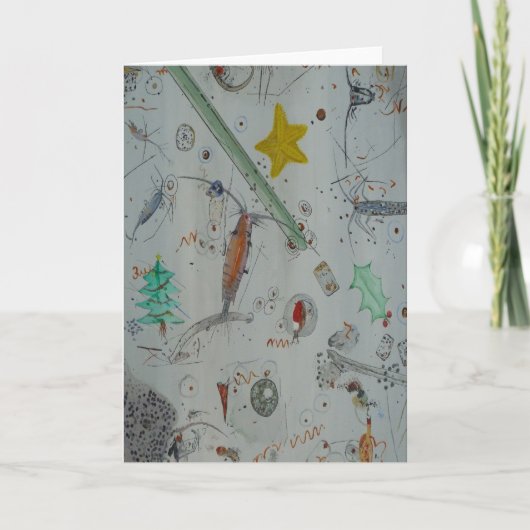 クリスマスアイランドのプランクトン シーズンカード (正面)