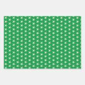 クリスマスアイランドドッグズギフトラップセット3 ラッピングペーパーシート (正面2)