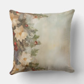 クリスマスアイリッシュ賛美ズ |冬かわいらしの花 クッション (裏面)