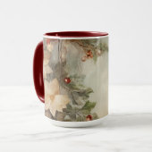 クリスマスアイリッシュ賛美ズ |冬かわいらしの花 マグカップ (正面左)