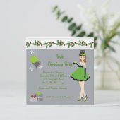 クリスマスアイルランドパーティー 招待状 (スタンド正面)