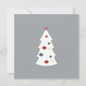 クリスマスアイルランドパーティー 招待状 (裏面)