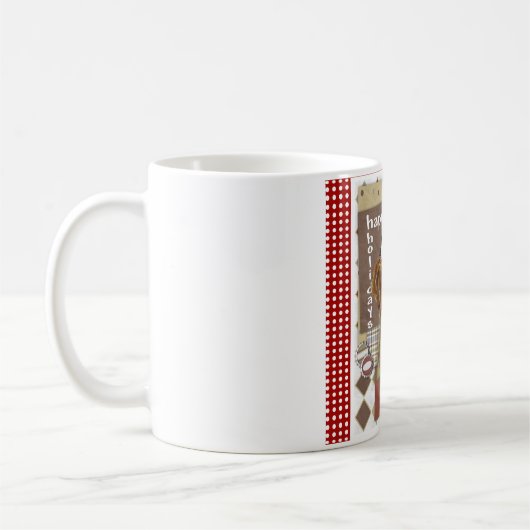 クリスマスアイレデール コーヒーマグカップ (左)