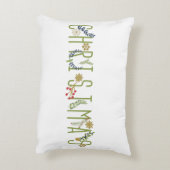 クリスマスアクセント枕 アクセントクッション (裏面(縦))