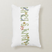 クリスマスアクセント枕 アクセントクッション (正面(垂直))