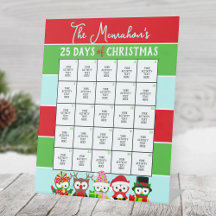 クリスマスアクティビティの25日の休日フール