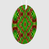 クリスマスアクリル装飾フラクタル オーナメント (正面)