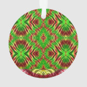 クリスマスアクリル装飾フラクタル オーナメント (裏面)