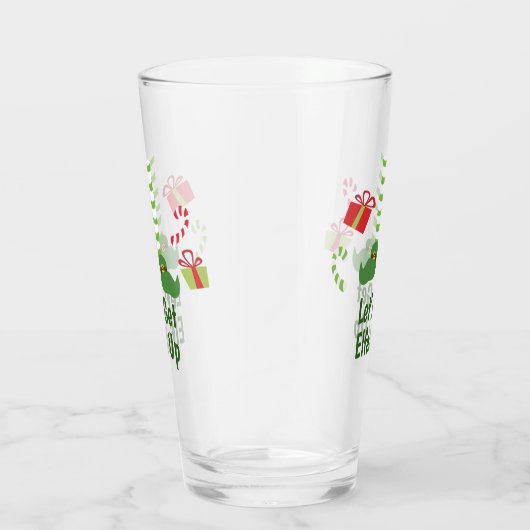 クリスマスアダルトユーモアのあるパーティーを楽しもう タンブラーグラス (右)