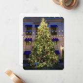 クリスマスアットウォルドルフアストリアシカゴノートカード ノートカード (正面/裏面インサイチュ)