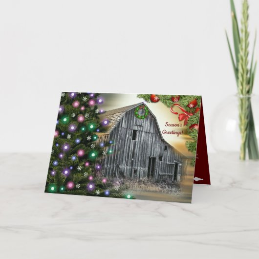 クリスマスアットザバーン シーズンカード (正面)