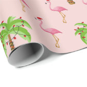 クリスマスアットザビーチラッピング紙 ラッピングペーパー (ロールコーナー)