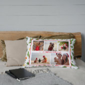 クリスマスアットザビーチ5 Photo Collage モダン アクセントクッション