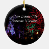 クリスマスアットシルバードルシティセラミックオーナメント セラミックオーナメント (裏面)