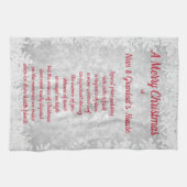 クリスマスアットナン&グランドズハウスキッチンタオル キッチンタオル (横)