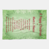 クリスマスアットマ素晴らしムズハウスキッチンタオル キッチンタオル (横)