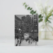 クリスマスアットロックフェラーセンター |ニューヨーク ポストカード (スタンド正面)