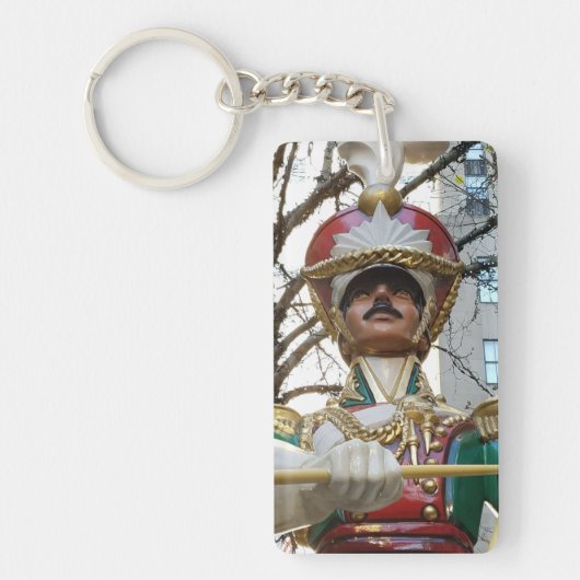 クリスマスアットロックフェラー-トイソリダー- NYC キーホルダー (正面)