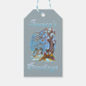 クリスマスアット小妖精や小人ホール ギフトタグ (正面)