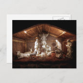 クリスマスアドベンツイエズス出生マンガーシーン シーズンポストカード (正面/裏面)