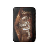 クリスマスアドベンツイエズス出生マンガーシーン バスマット (正面縦)