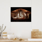 クリスマスアドベンツイエズス出生マンガーシーン ポスター (キッチン)