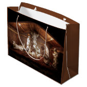 クリスマスアドベンツイエズス出生マンガーシーン ラージペーパーバッグ (裏面アングル)