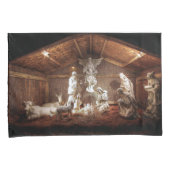 クリスマスアドベンツイエズス出生マンガーシーン 枕カバー (正面右)