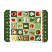 クリスマスアドベントカレンダー マグネット (横)