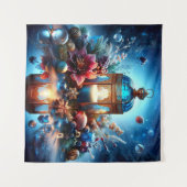 クリスマスアドベントタペストリー タペストリー (正面(横))