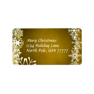 クリスマスアドレスのラベル ラベル