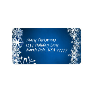クリスマスアドレスのラベル ラベル